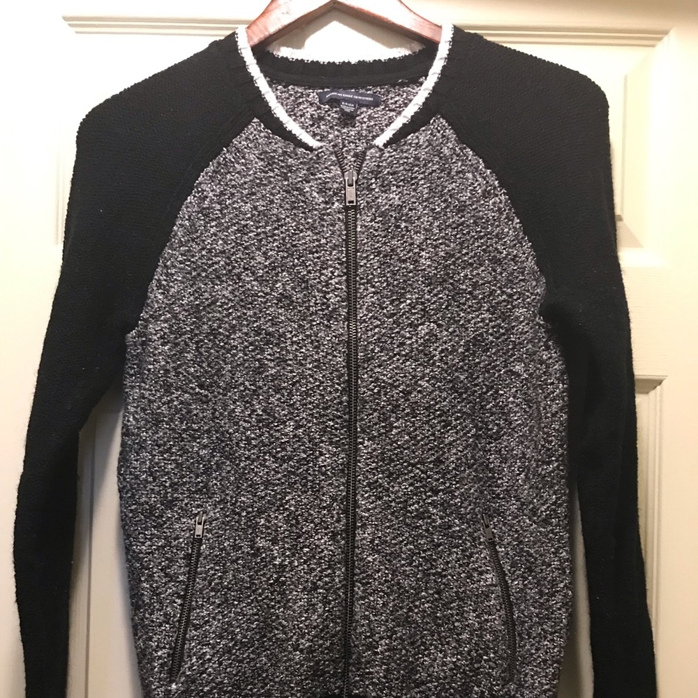 Cute zip up sweater